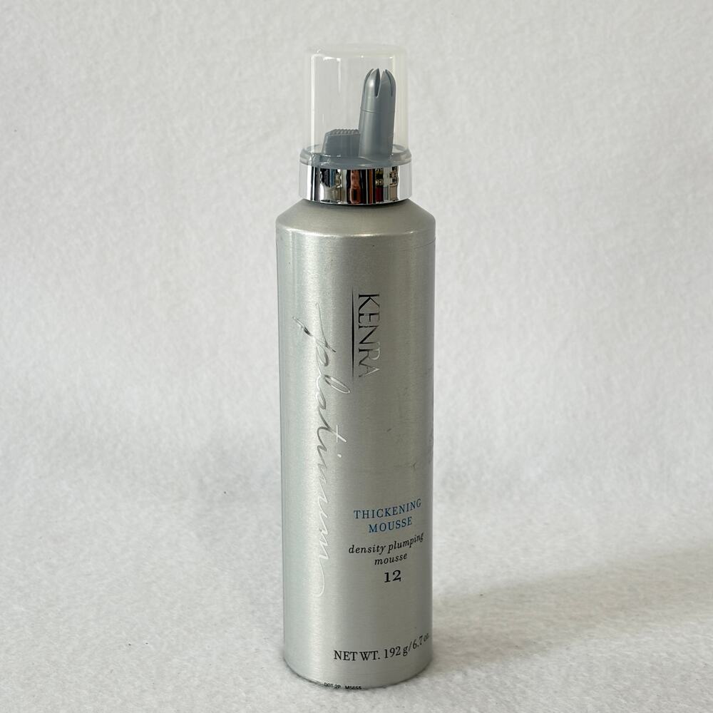 Kenra 12 Platinum Thickening Mousse for Hair 6.7 oz